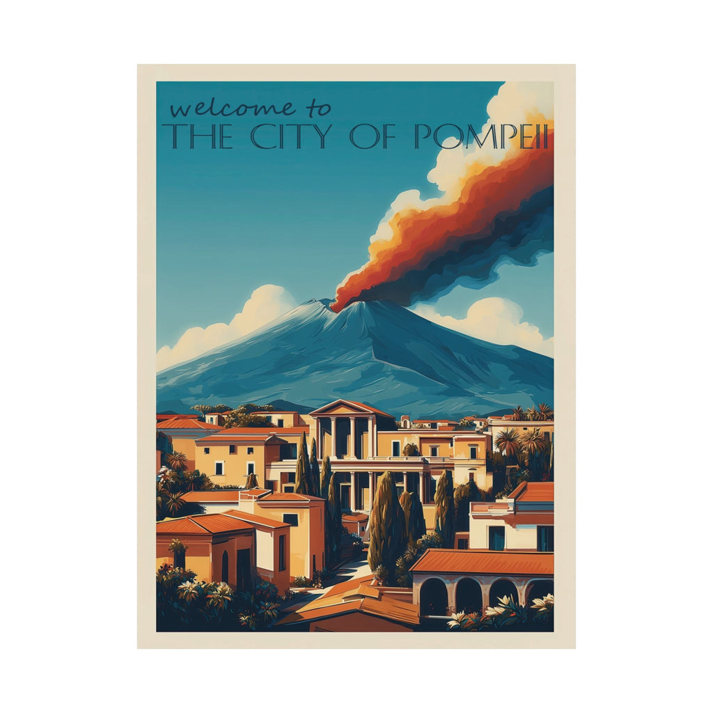 POMPEII Minimalist Wall Art - Enhanced Matte Paper Poster
