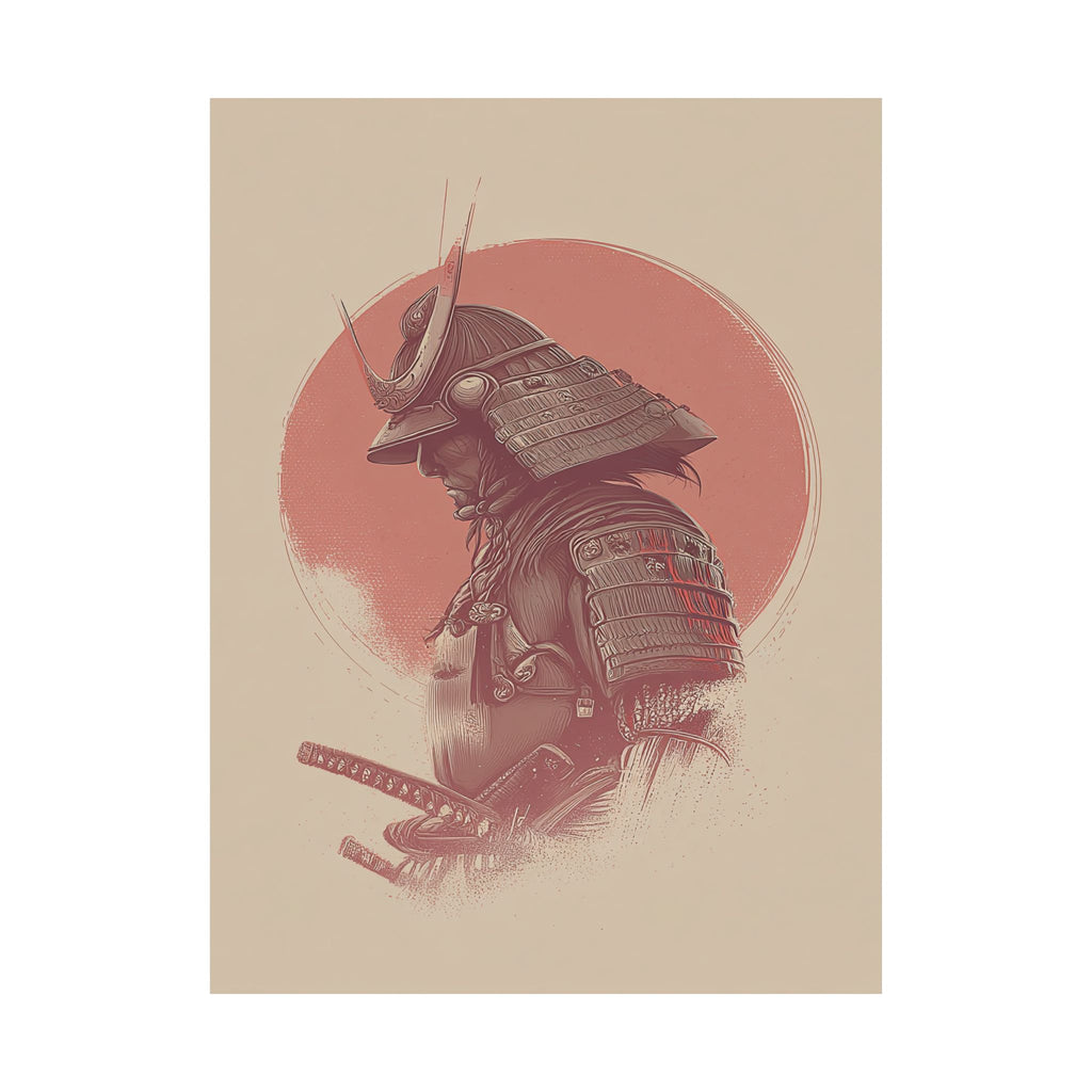 Samurai Wall Art - Enhanced Matte Paper Poster