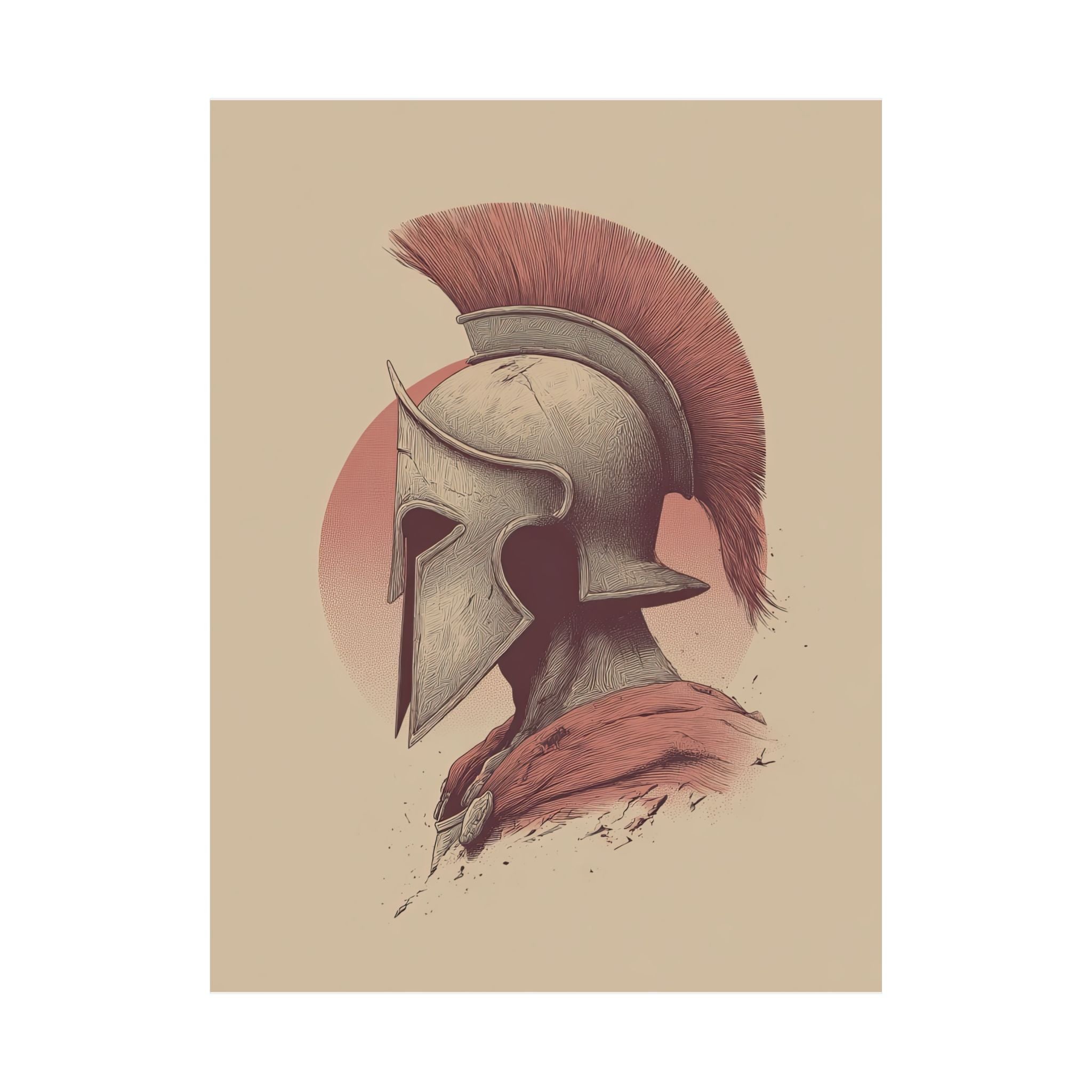 Spartan Wall Art - Enhanced Matte Paper Poster