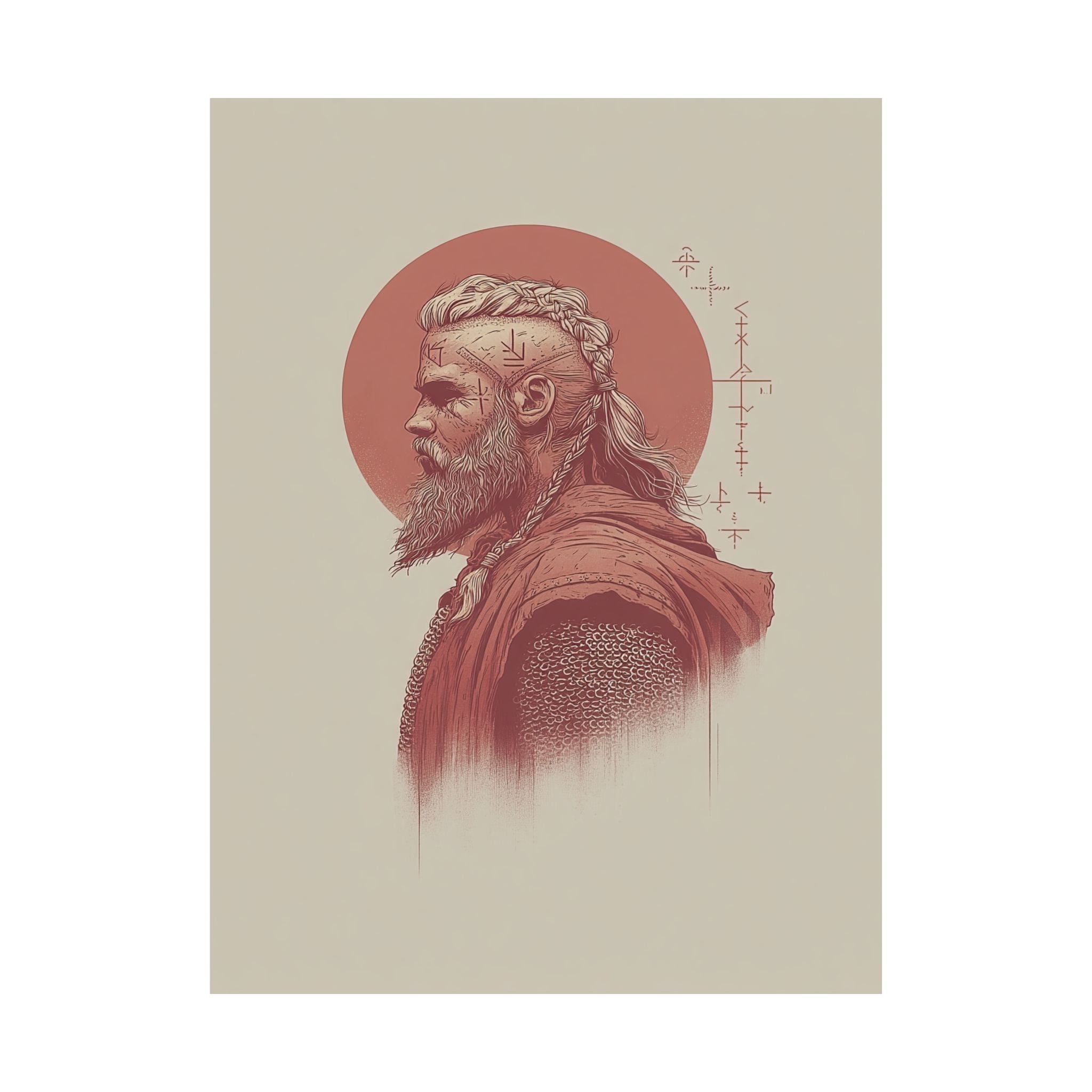 Viking Wall Art - Enhanced Matte Paper Poster